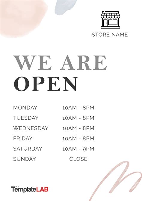 Store Location & Trading Hours .
